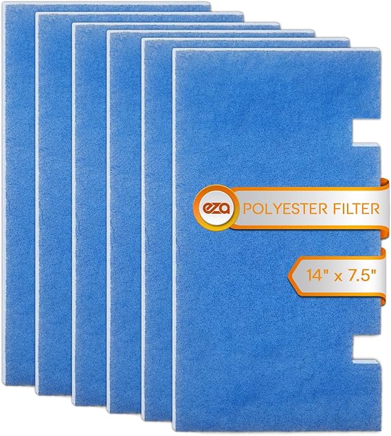 RV Air Conditioner Filter - 14" x 7.5" RV AC Replacement Filters For Dometic Air Grille 3313107.103, 3105012.003 MERV 8 Air Filter (6 Pack)