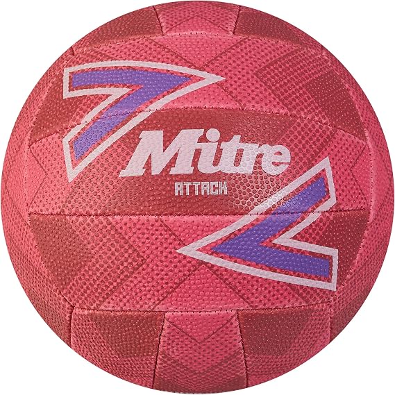 Mitre Attack Netball | Popular Style | Interactive Design | Soft-Touch Netball