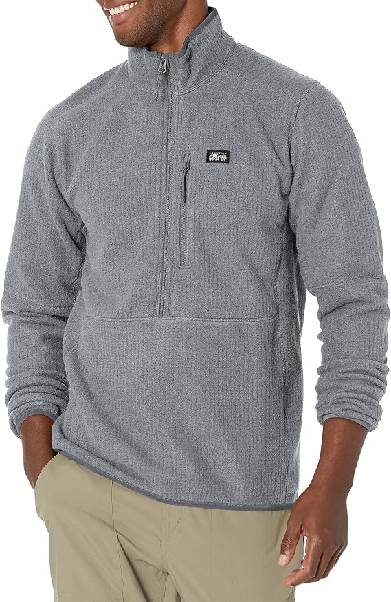 Mountain Hardwear mens Explore Fleece Half Zip