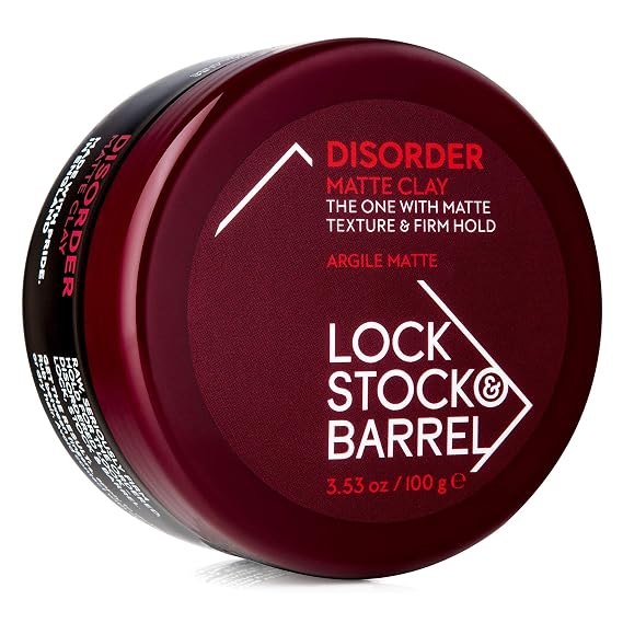 Lock Stock & Barrel Disorder Matte Clay For Men 100 g