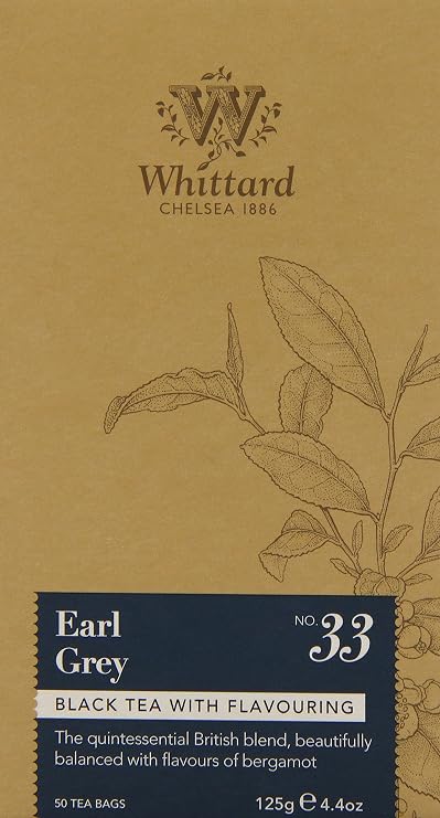 Whittard of Chelsea Earl Grey 50 Teabags