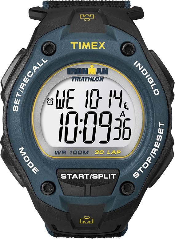 Timex Ironman Classic 30 Oversized Watch Black/Blue