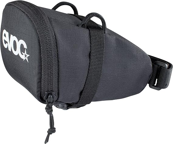 EVOC SEAT BAG Saddle bag Frame bag for extra storage space on the seat post (extremely light, quick to fit thanks to buckles, reflective logo)