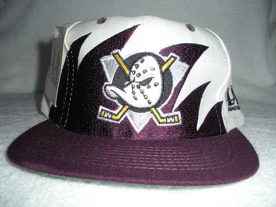 Anaheim Mighty Ducks Vintage Sharktooth Snapback Hat