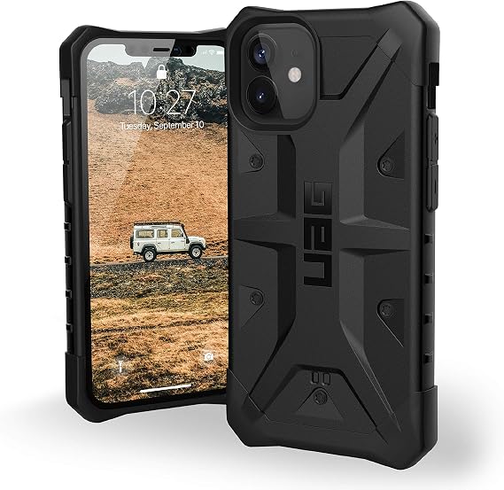 URBAN ARMOR GEAR UAG iPhone 12 Mini 5G - (5.4 inch) Rugged Lightweight Slim Shockproof Pathfinder Protective Cover, Black