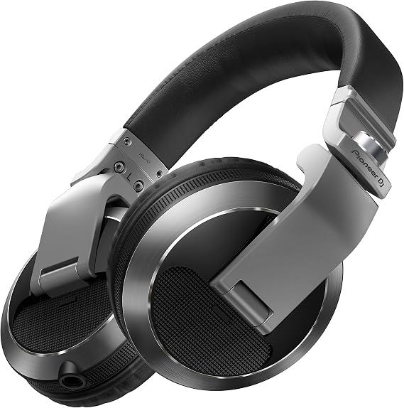Pioneer Pro DJ Headphone Black (HDJ-X7-K Professional DJ Headphone) (white)