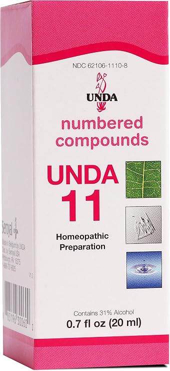 UNDA 11 Numbered Compounds, 0.7 fl. oz.