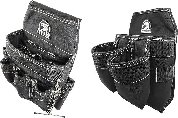 Gatorback B201 & B202 Electrician Tool & Fastener Pouch Set