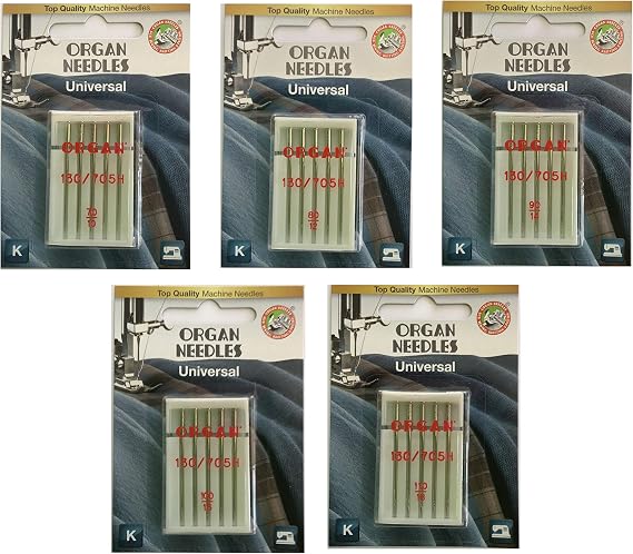 Organ Sewing Machine Needles (Regular)