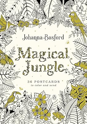 Magical Jungle: 36 Postcards to Color and Send Novelty Book May 30, 2017