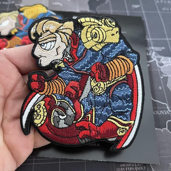 Patriot Hero Embroidery Morale Patch