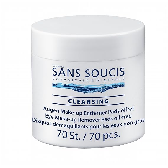 Sans Soucis Cleansing Eye Make-up Remover Pads 70 pcs