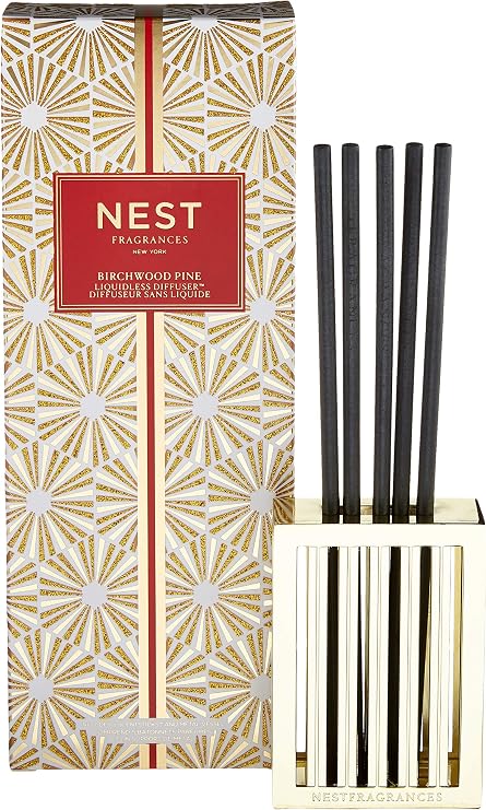 NEST Fragrances Liquidless Diffuser- Birchwood Pine