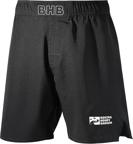 BJJ Shorts MMA Fight Shorts, Premium Grappling, No-Gi Brazilian Jiu Jitsu, Kick Boxing Shorts for Men