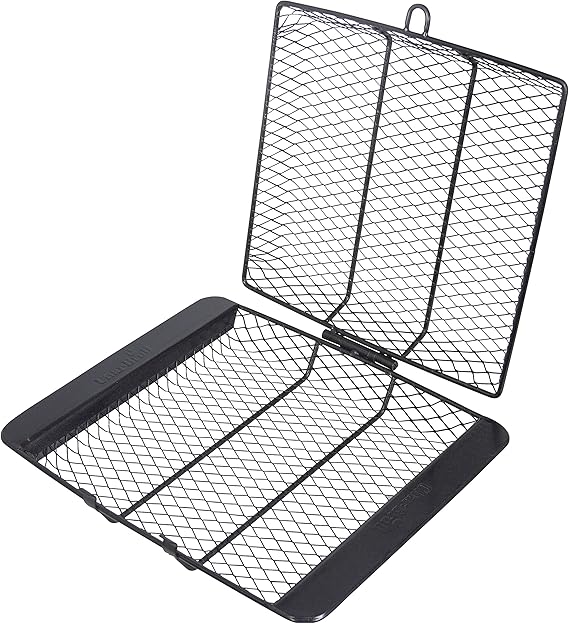 Char-Broil Non-Stick Grill Basket, Black,Silver