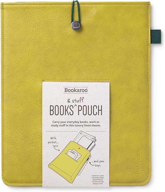 Bookaroo Book & Stuff Pouch Chartreuse