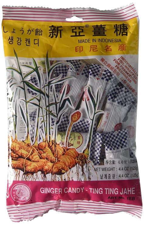 Ting Ting Jahe - Ginger Candy, 4.4 Ounce