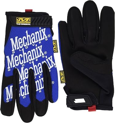 Mechanix Wear Original Mechanix Textile Gloves Blue MD
