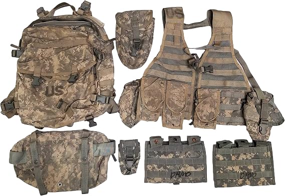 Previous Issued ACU MOLLE Rifleman's Set (with DRMO)