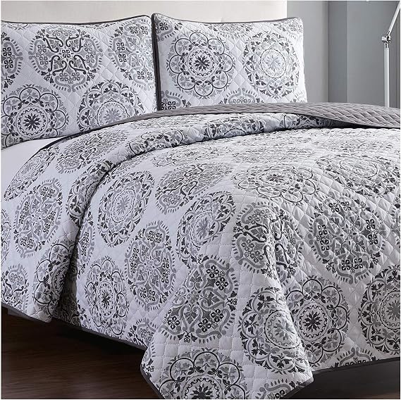 Mellanni Twin Bedspread Coverlet Set - Bedding Cover with Sham
