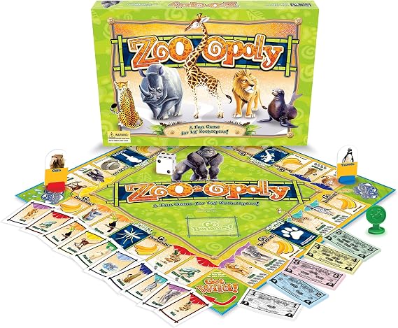 Zoo-opoly Board Game