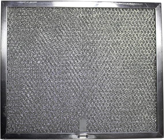 Replacement Aluminum Range Hood Filter Compatible with Broan 97005683, 97007894, 99010152, 97017455, S97017455, 990721040B, 90721002A, BPRPFA 9-7/8 x 11-11/16 x 3/8 1-Pack